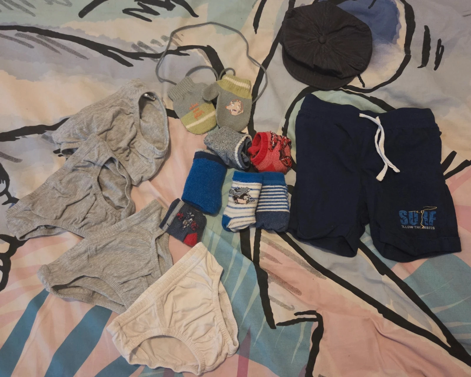💜🦁Lots de 71 vêtements garçon de naissance à 3ans + 13 en dons – photo 5